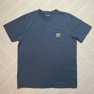 Carhartt Work In Progress (WIP) Pocket T-Shirt in a grayish Blue Menโs Size S